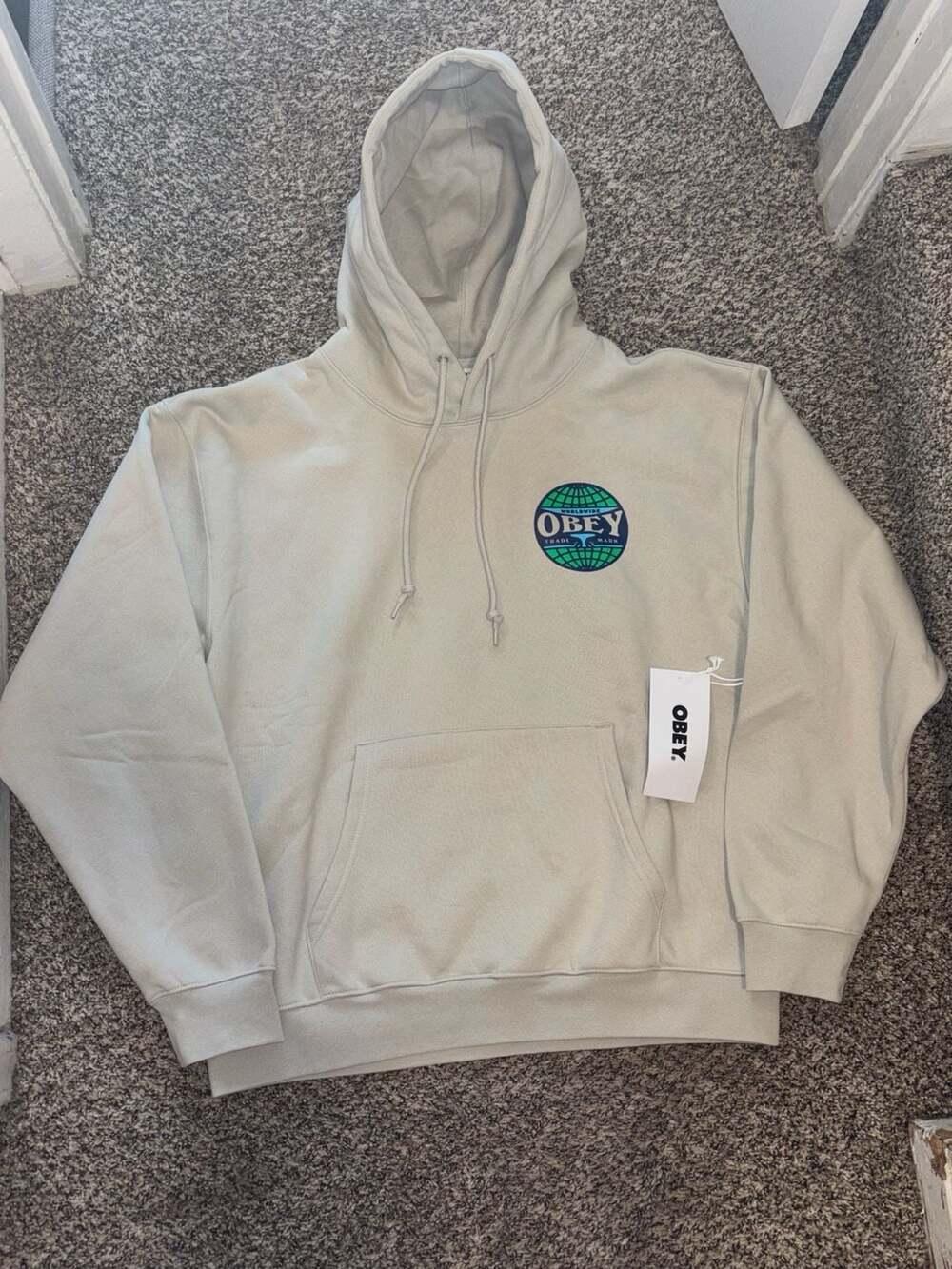 Obey Heavy Lifting Pullover Hoodie Moonstruck